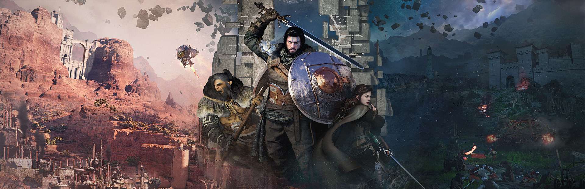 Crimson Desert background