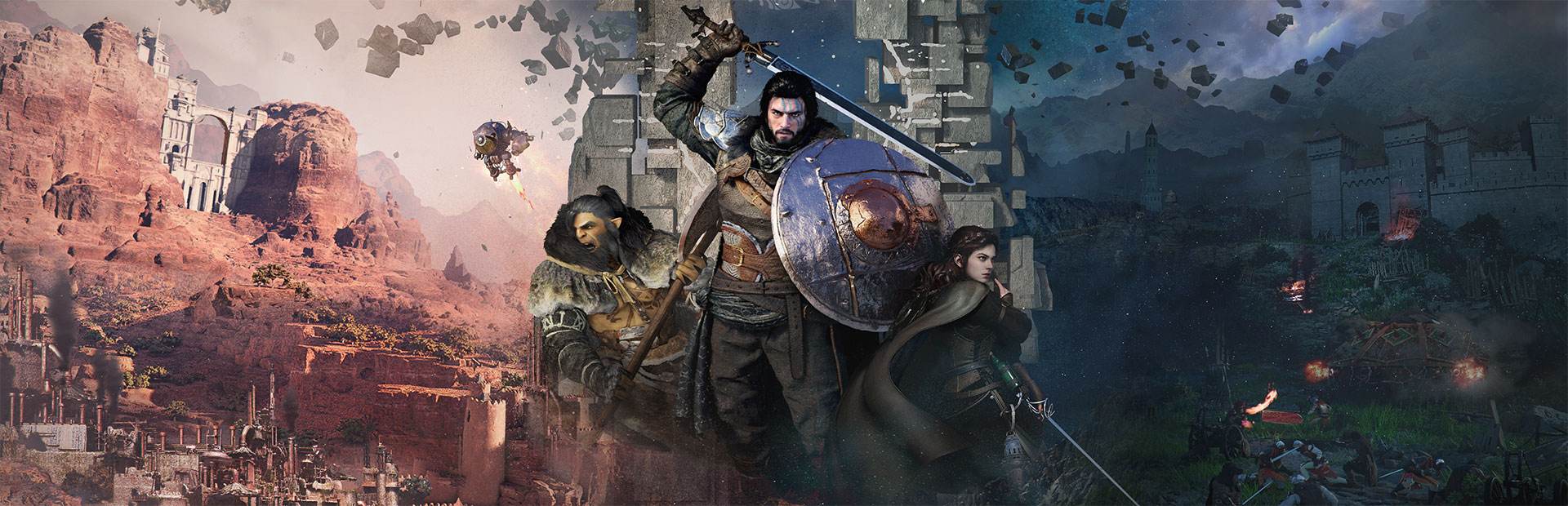 Crimson Desert background