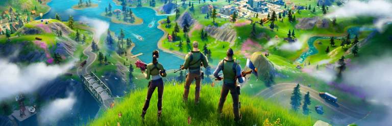 Fortnite Cobalt Star Bundle - PS5 background